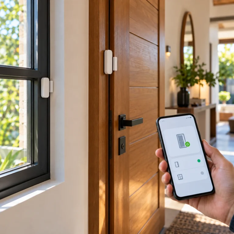 Sensor de Porta e Janela Inteligente: Como Funciona, Onde Instalar e Como Automatizar